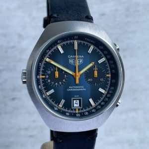 Heuer Vintage CARRERA Ref: 110.573 Chronograph Automatik Herrenuhr 1975