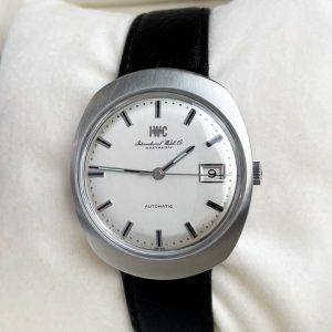 IWC Schaffhausen 35 mm Silber R815A Automatik Datum Edelstahl Cal. 8541 Herrenuhr