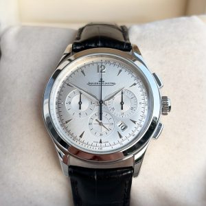 Jaeger-LeCoultre Master Control Chronograph Q1538420 Automatik Silber Edelstahl mit Box Herrenuhr