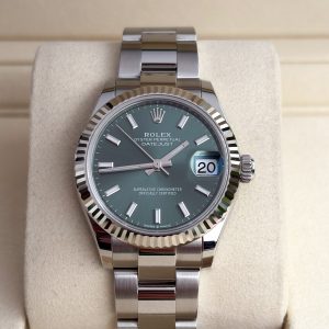 Rolex Datejust 31mm 2025 Full Set UNGETRAGEN Neu Grün 278274 Automatik Damenuhr