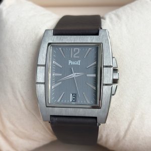 Piaget Upstream 33mm 18k Weißgold Automatik 27000 Herrenuhr