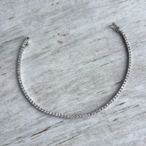 Armband Weißgold 18k 750 mit Diamanten 2,2 ct. Damen Armband Damenschmuck