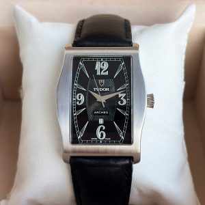 Tudor Archeo Princematic 30100 Automatik 29mm Schwarz Edelstahl  Herrenuhr