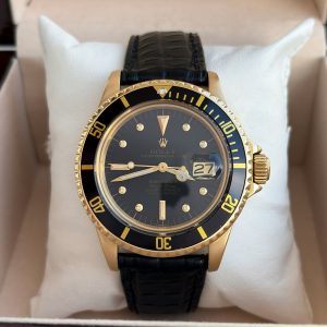 Rolex Submariner 40 mm 1680 Nipple Dial 200 Meter Schwarz 1979 Herrenuhr