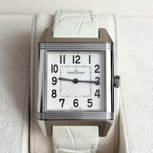 Jaeger-LeCoultre Reverso Squadra 31 mm Q7068420 Quarz Stahl Full Set 2014 Herrenuhr