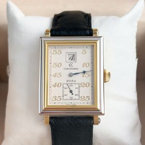 Chronoswiss Hora Limited Edition Ref CH1351 Handaufzug 18k Gold Jumping Hour Herrenuhr