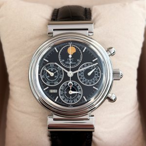 IWC Da Vinci Stahl 3750 Full Set Perpetual Calendar aus 2002 Automatik 39mm Herrenuhr