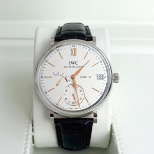 IWC Portofino IW510103 Handaufzug Stahl 8 Days Full Set 45mm 2018 Neuwertig Herrenuhr