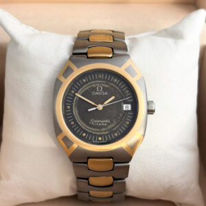 Omega Seamaster Polaris Midsize mit Papiere 31 mm 3961121 Titan / Gold Quarz Damenuhr